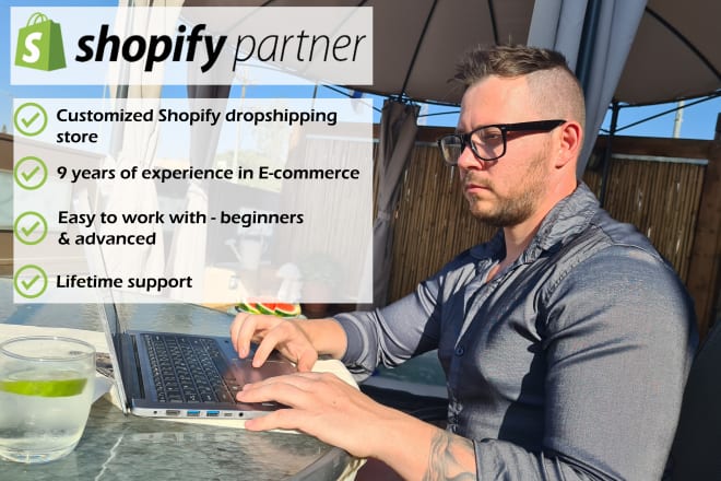 I will build your shopify dropshipping or pod store