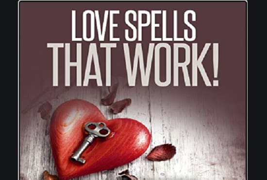 I will cast instant love spells that works immediately within 24hours