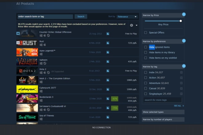 I will change your steam region to russia up to 90 percents discount