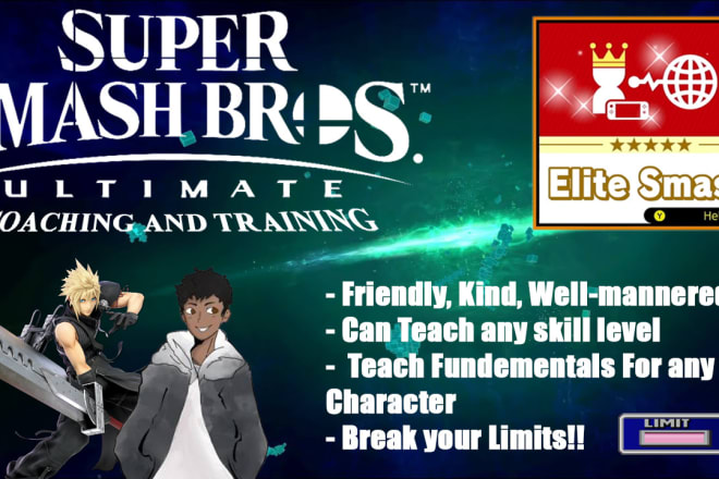 I will coach you to become better at super smash bros ultimate