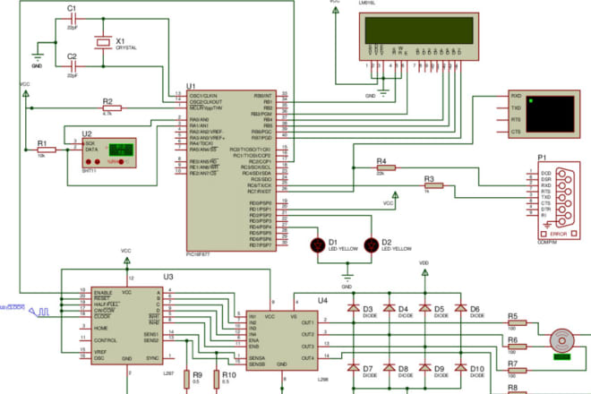 I will code and program pic microcontrollers