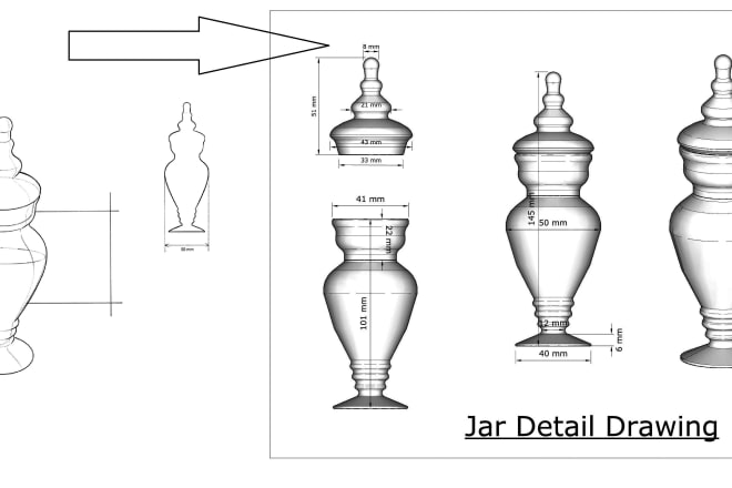 I will convert image, picture, sketch or pdf to cad quickly