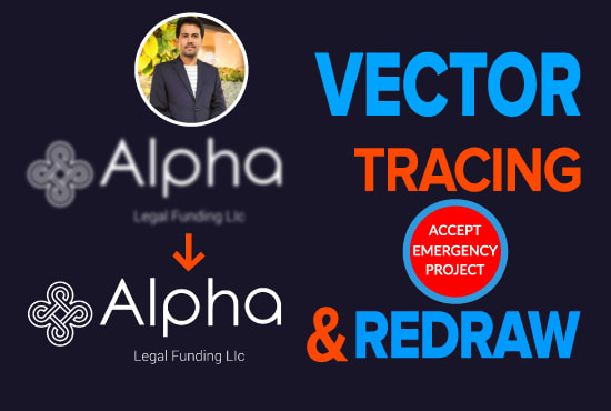 I will convert logo or image into vector within few hours