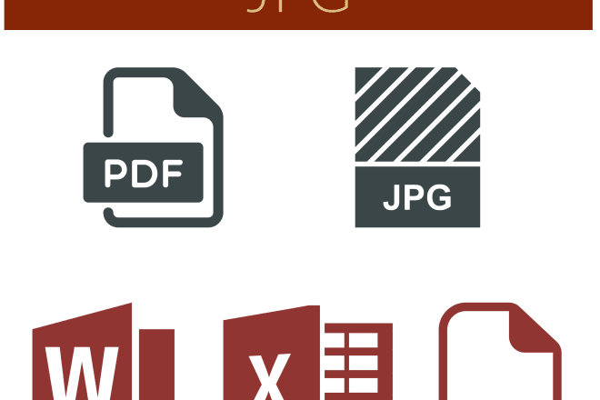 I will convert PDF to word, excel, power point or jpeg into google docs,sheets,slides