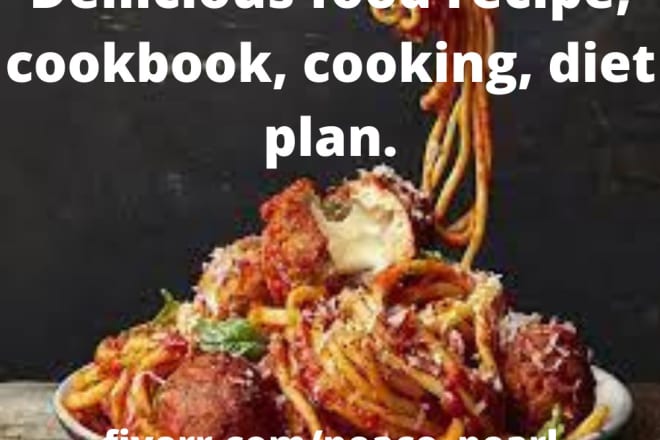 I will cookbook, recipes, recipe, recipe book, ebook, food, cooking, diet plan, diet
