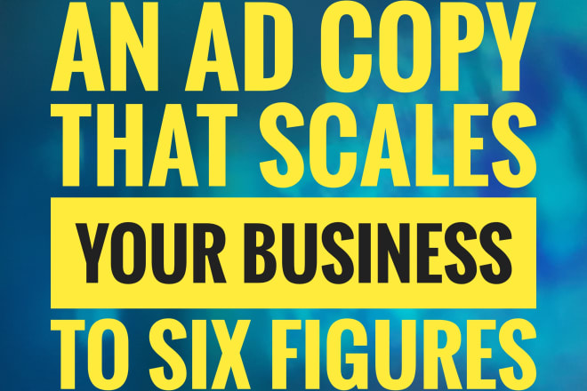 I will craft powerful facebook ad copy that sells