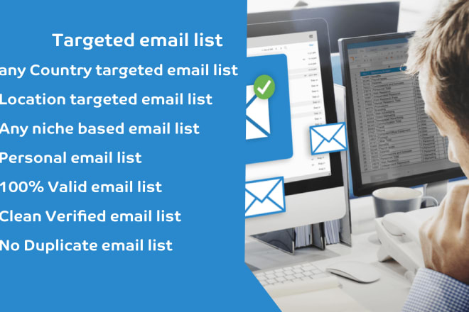 I will create 20k niche targeted email list, active email list