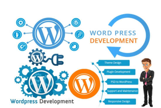 I will create a responsive wordpress site within days