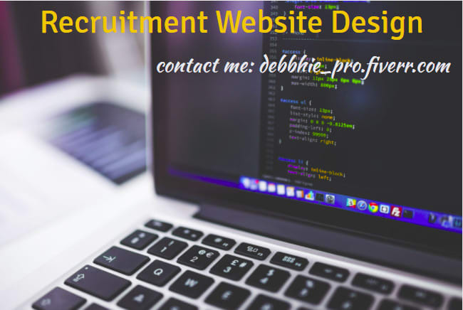 I will create a stunning recruitment agency website for you
