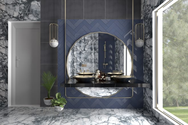 I will create amazing bathroom designs and renders