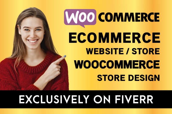 I will create an ecommerce website with woocommerce