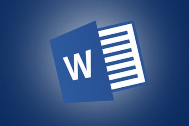 I will create and edit any microsoft word document