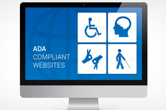 I will create and fix ada compliance wcag, section 508, a, aa landing page and website