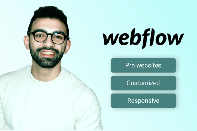 I will create, design or redesign your webflow website