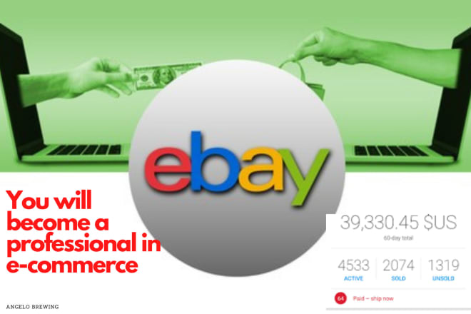 I will create ebay account with high selling limits