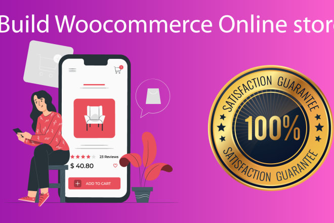 I will create fully professional ecommerce website by woocommerce