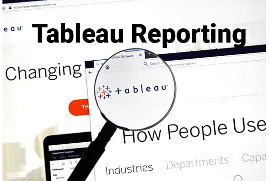 I will create interactive tableau dashboards and reports