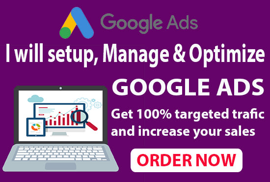 I will create manage and optimize your google ads adwords PPC campaigns