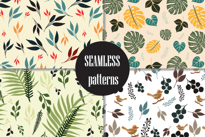 I will create seamless pattern for your print need or web