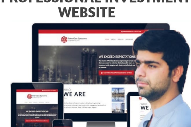 I will create your investment website