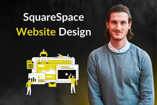 I will create your squarespace website design or redesign