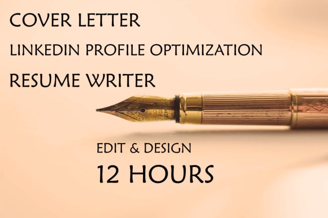 I will deliver professional resume writing service within hours