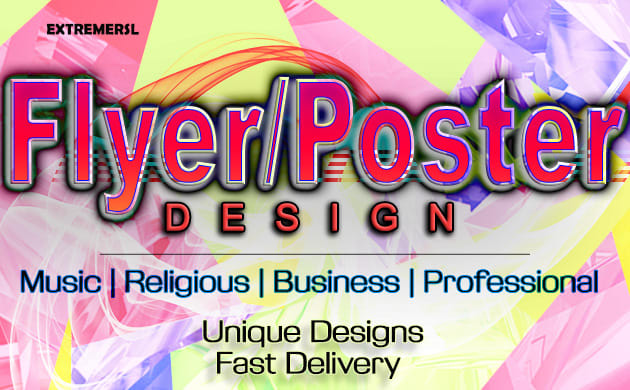 I will design a beautiful flyer for your business