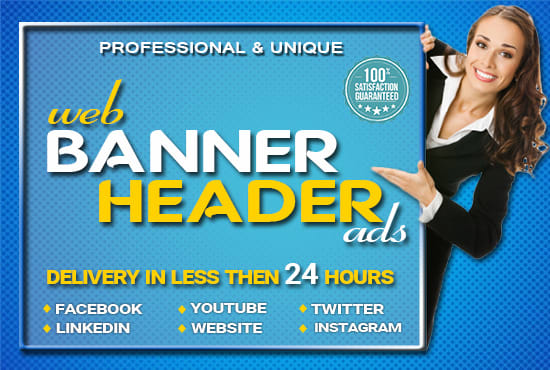 I will design amazon, ebay, or google ads, web banner headers