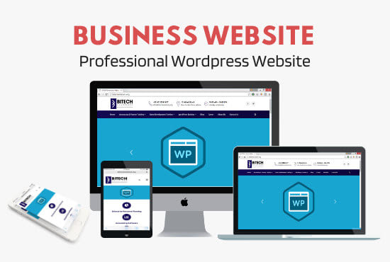 I will design and develop a business website or ecommerce webstore