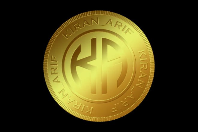 I will design any type of gold coin logo