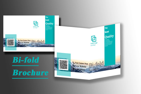 I will design bi fold, tri fold brochure, travelling brochure,shop posters, job posters