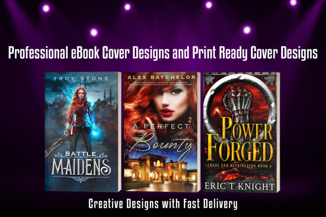 I will design book cover design,ebook cover,kindle cover,designer