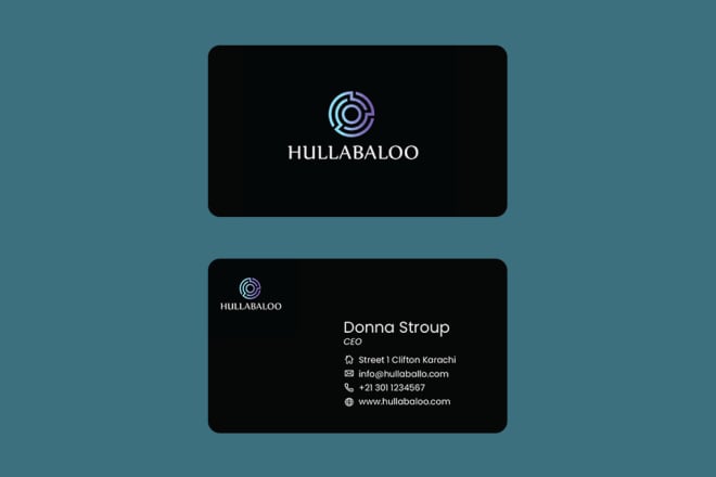 I will design canva or custom business card or corporate stationery