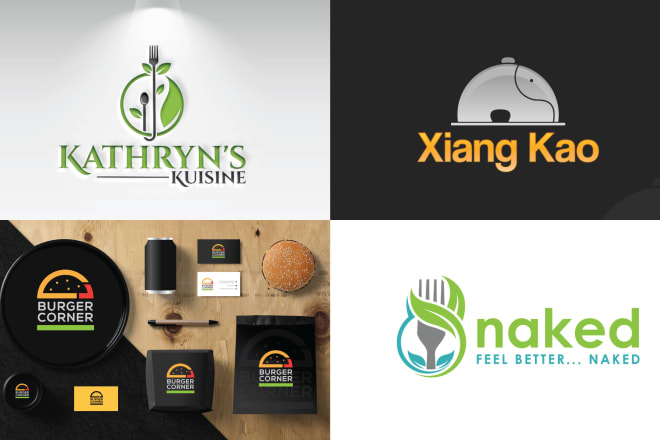 I will design creative logo restaurant, bakery,cafe or fastfood