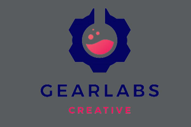 I will design creative repairing gear logo with high quality service