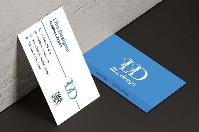 I will design elegant business card, visiting or name cards vistaprint