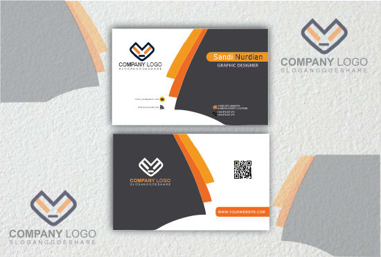 I will design elegant double sided business card print ready files