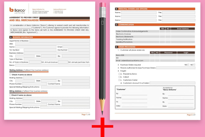I will design ms word form professionally