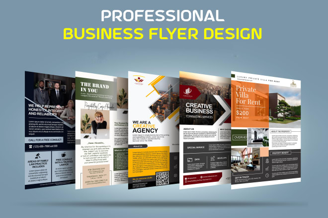 I will design professional business promotion flyer to help you sell more