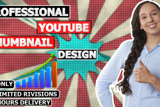 I will design professional eye catching youtube thumbnail superfast