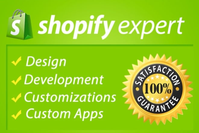 I will design shopify store, shopify website design or dropshipping shopify store