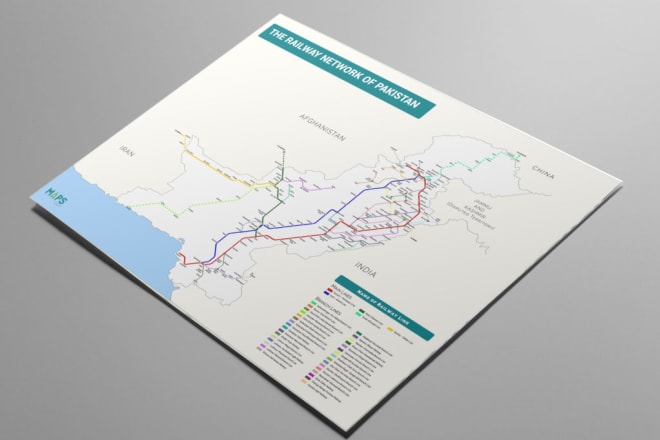I will design subway or train vector map