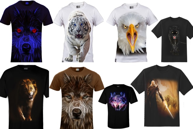 I will design unique t shirt image for you