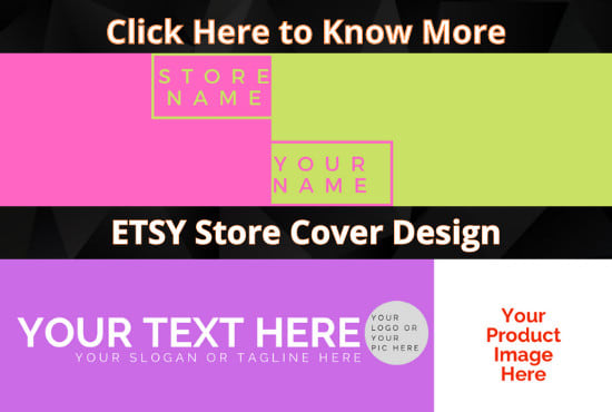 I will design your etsy banner for your etsy shop