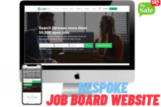 I will develop advance job board website with job portal script