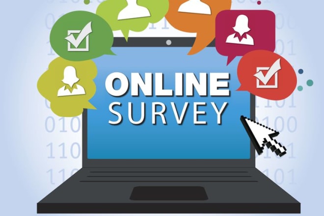 I will develop an online survey, questionnaire, feedback, form, poll, quiz