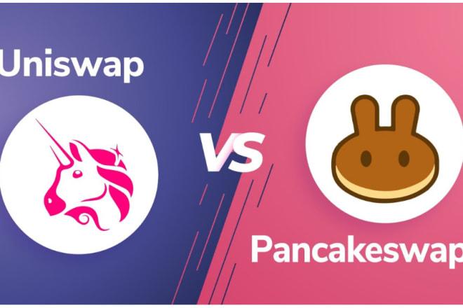 I will develop defi website forking create uniswap, pancake swap