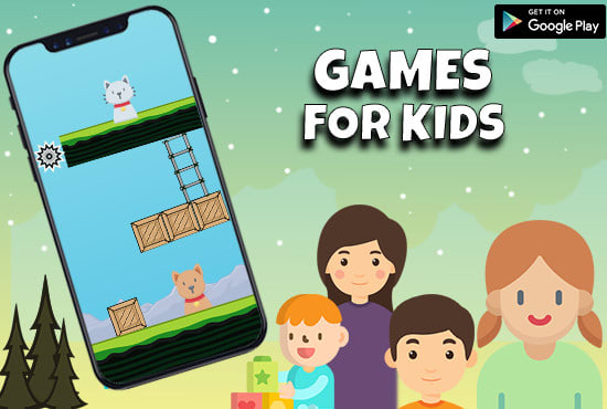 I will develop learning games for kids