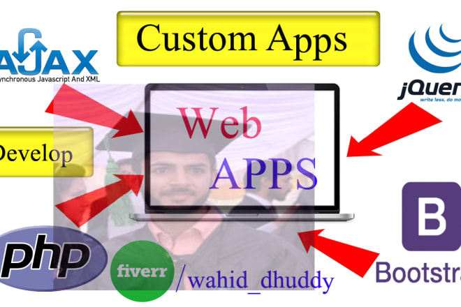 I will develop or extend ajax php custom web application