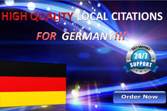 I will do 350 german citations to boost your local SEO rank